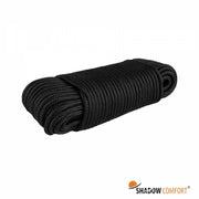 Polyester koord, zwart,   Ø 6, L = 30 m