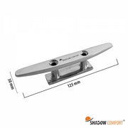 Kikker RVS, gepolijst 12,5 cm.