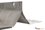 Harmonicadoeken waterdicht incl. bevestigingsset - 2,9 x 4 m
