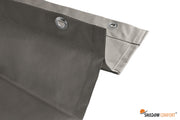 Harmonicadoeken waterdicht incl. bevestigingsset - 3,7 x 3,7 m