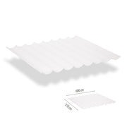 Harmonicadoeken incl. bevestigingsset - 3,7 x 6 m