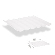 Harmonicadoeken incl. bevestigingsset - 2,9 x 5 m