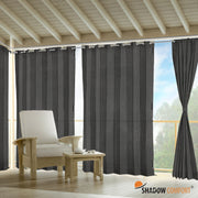 Buitengordijnen Carbon Black - 1,37 x 2,20 m