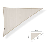 Schaduwdoeken waterdicht (HDPE) - 4 x 5 x 6,4 - Sand - SHT405064WP-Z