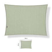 Schaduwdoeken rechthoek - 2 x 3 m - Moonstone Green - SHR2502030-M