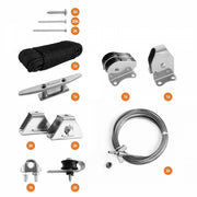 Harmonicadoek bevestigingssets - Katrol set 2 x 6,5 m