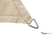Schaduwdoeken waterdicht (HDPE) - 3 x 3