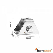 Harmonicadoek bevestigingssets - Manuele set 2,90 x 6,5 m