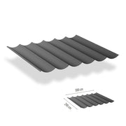 Harmonicadoeken incl. bevestigingsset - 2,9 x 3 m